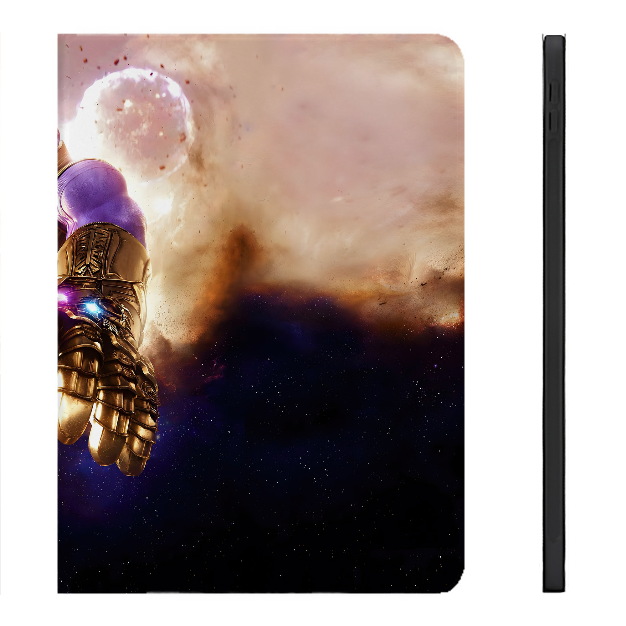 （画像用） アベンジャーズ The Avengers IPadケース ペンホルダー付き ブックスタイルデザイン